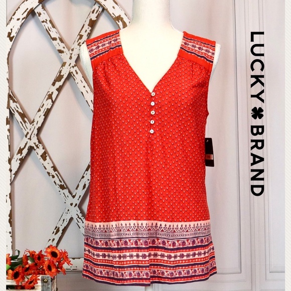 Lucky Brand. Sleeveless top. - Picture 1 of 5